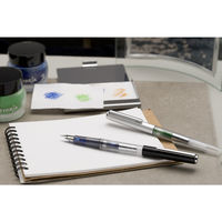 セーラー万年筆 ハイエース ネオ クリア万年筆 シルバー 12-9010-019