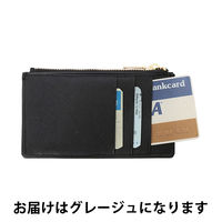 キトリ ジップカードケース グレージュ 小銭入れ デルフォニックス 3個