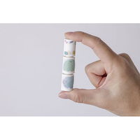 マークス 水性ペンで書ける マスキングテープ 15mm マステ ミシン目入り スリム マンスリー ポップ MSTFA22-C 10個