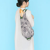 エコバッグ シュパット（Shupatto） コンパクト バッグ Drop（ドロップ）（フラワー） おすすめ 人気 折りたたみ 縦型 S460F マーナ