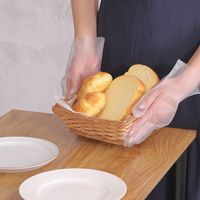 【使いきり手袋】 厚手ポリエチレン手袋110μ 外エンボス L SHG-L 1箱（100枚入）