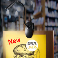 調光式 フレキシブル クリップライト ブラック YAZAWA CFL05W02BK 1個