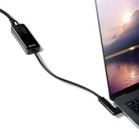 バッファロー 有線LANアダプター USB Type-C Giga対応 USB3.2（Gen1） ブラック 1個（直送品）