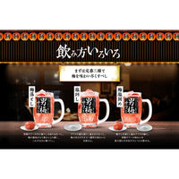 男梅サワーの素20度 瓶 500ml 1箱（12本）　サッポロ　リキュール