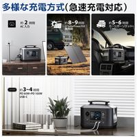 ポータブル電源 リン酸鉄リチウムイオン電池 蓄電池 600W BigBlueTeck Cellpowa600 CP600 1台