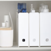 SANKA ハンガー・ボトルケース ファイルボックス スリム ダークブルー SWFB-SDBL 1個