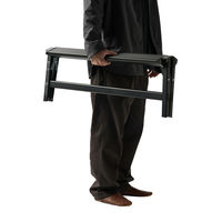 天馬 アルミワイド踏み台1段レッド 812004248 1個