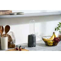 アイリスオーヤマ ボトルブレンダー ダークグレー IBB-601-H 1台