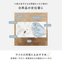 【軒先渡し】萩原 ラック 幅500×奥行240×高さ350mm ホワイト KR-3854WH 1台（直送品）
