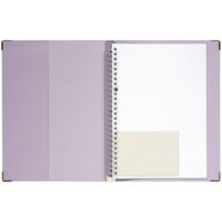 マルマン バインダー ユアンス B5 26穴 背幅22mm ライトパープル F119-30 1冊