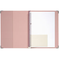 マルマン バインダー ユアンス B5 26穴 背幅22mm ライトピンク F119-38 1冊