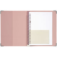 マルマン バインダー ユアンス A5 20穴 背幅22mm ライトピンク F416-38 1冊