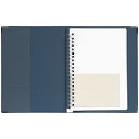 マルマン バインダー ユアンス A5 20穴 背幅22mm ネイビー F416-72 1冊