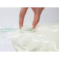 掃除機のいらいない上から押すだけ ふとん圧縮袋 布団用 M クローゼットに最適 1個 東和産業