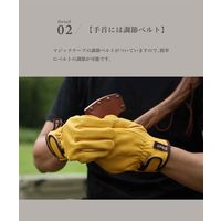 S'more（スモア）耐火・耐熱グローブ イエロー 1個