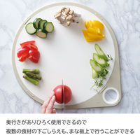 貝印 まるいまな板 35cm ホワイト 食洗機対応 AP5329 1セット(3個)