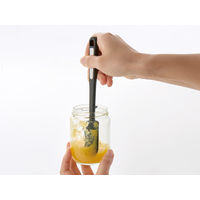 サーモス（THERMOS） シリコーンスパチュラ ミニ ブラック 食洗機対応 KT-SP002 BK 1個