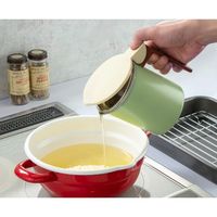 フッ素コート 活性炭油ろ過ポットWミニ 0.55L 1個