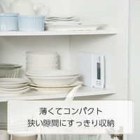 タニタ（TANITA） キッチンスケール 1kg ホワイト KD-187-WH 1個 計量器 クッキングスケール　はかり
