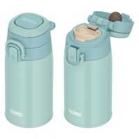 サーモス 水筒 真空断熱ケータイマグ 400ml ミントブルー JOS-400 MBL 1セット（12個）