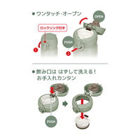 サーモス（THERMOS）真空断熱ケータイマグ スモークカーキ 500ml JNL-506 SMKKI 1個