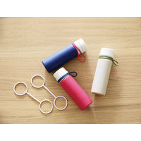 ワールド・クリエイト VIVシリコーンボトル nano 180ml ネイビー 60067 1個