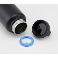 スクリューハンドマグボトル 1000ml ブラック 水筒 携帯マグボトル STSC10 1個 スケーター