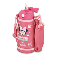 サーモス（THERMOS）真空断熱2ウェイボトル ミニー コーラルピンク 600ml FJO-601WFDS CP 1個 キッズ ディズニー