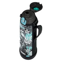 サーモス（THERMOS）真空断熱2ウェイボトル ブラックアクア 1000ml FJJ-1001WF BKAQ 1個 スポーツ