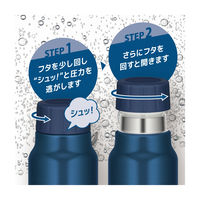サーモス（THERMOS）保冷炭酸飲料ボトル ネイビー 1000ml FJK-1000 NVY 1個
