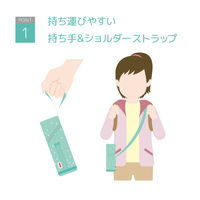 サーモス（THERMOS） マイボトルポーチ ストラップ付き ミントスター APG-351 MT-ST 1個