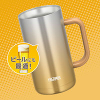 【セール】サーモス（THERMOS） 真空断熱ジョッキ スパークリングゴールド JDK-720C SP-GD 1個