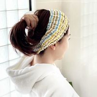 白雪 白雪ヘアターバン レモン 36140 1セット（3個）