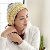 白雪 白雪ヘアターバン レモン 36140 1個