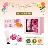 【ギフト】 デイズインブルーム ブルーミングプチギフト ローズ 泡風呂＋ハンド＆ネイルクリームセット 1個 グローバルプロダクトプランニング