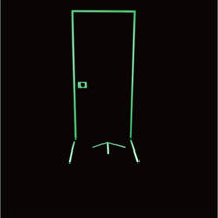 つくし工房 エルクライトレモン蓄光蛍光テープ 50ミリ幅タイプ TP-77D 1巻（直送品）