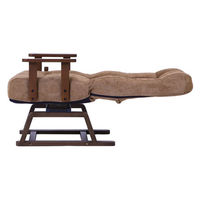 【軒先渡し】ヤマソロ エルデ コイルバネ高座椅子 ブラウン 83-532 1脚（直送品）