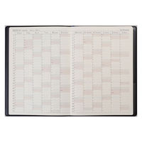 高橋書店 【2024年4月版】デスクダイアリー A5 片側1週間+ノート 月曜始まり 黒 912 1冊（直送品）