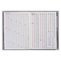 高橋書店 【2024年4月版】メルクレール3 A6 月間 日曜始まり チェック柄 693 1冊（直送品）