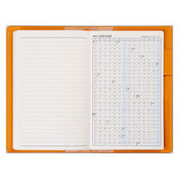 高橋書店 【2024年4月版】T'beau4 手帳判 見開き1週間 日曜始まり サニーオレンジ 853 1冊（直送品）