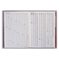 高橋書店 【2024年4月版】メルクレール1 A6 月間 日曜始まり チェック柄 691 1冊（直送品）