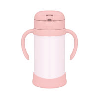 サーモス まほうびんのベビーストローマグ 350ml ピーチ FJT-350 PCH1セット（3個）