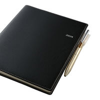 日本能率協会マネジメントセンター 【2024年4月版】NOLTY エクリ A5 週間方眼メモ ブラック 2024-9669 1冊（直送品）