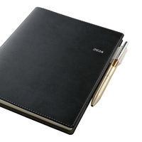 日本能率協会マネジメントセンター 【2024年4月版】NOLTY エクリ A5-1 片側1週間+ノート ブラック 2024-9671 1冊（直送品）