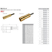 TJMデザイン タジマ SDソケット7 6角 TSK-SD7-6K 1個（直送品）