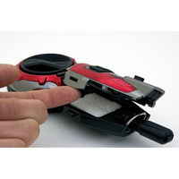 シンワ測定 ハンディ墨つぼ Pro Plus 自動巻タフライン メタルレッド 73287 1個