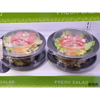 中央化学 軽食容器 SD DP22-A BK 身 943951 1袋(50個)（直送品）