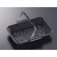 中央化学 軽食容器 CT WRL 32-22 BK 身 994475 1袋(10個)（直送品）