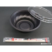 中央化学 どんぶり容器 SD 咲き丼 M17 BK 身 921767 1ケース(900個(50個×（直送品）