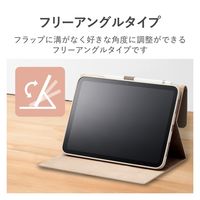 iPad 第10世代(2022)10.9インチ ケース Apple Pencil収納 TB-A23RWVJM2GB エレコム 1個